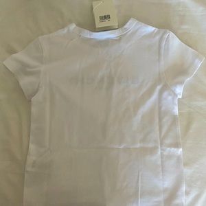Givenchy kids shirts 100% authentic with  tags brand new. Size S (6-7),  white.